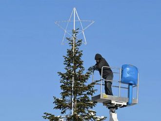 Коледната елха в София ще светне на 1 декември