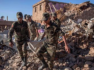 Над 2000 са загиналите при земетресението в Мароко