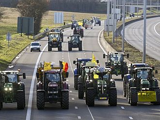 Застрашителни размери на земеделските протести в Европа