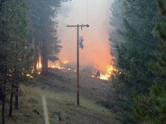 В Орегон, САЩ - огнен ад