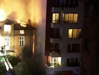 Пожар в столицата, има загинала жена