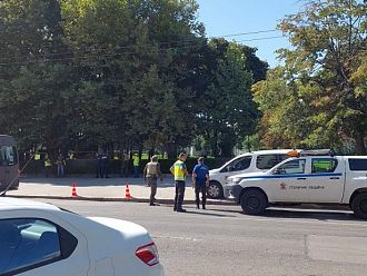 Сапьори изнесоха намерен до НДК снаряд