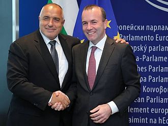 Манфред Вебер подкрепи Борисов и ГЕРБ за изборите