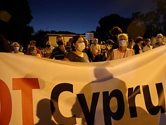 Протести в Никозия срещу ограниченията